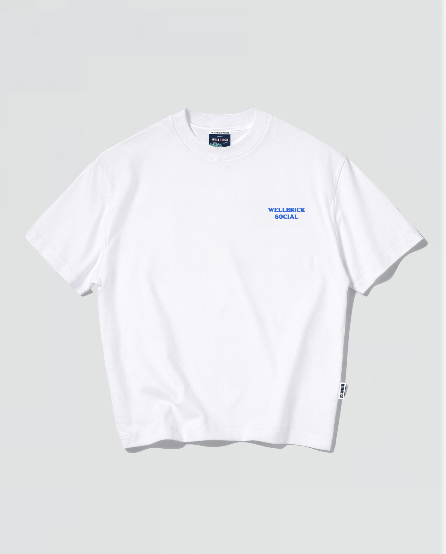 The Social Tee - Cobalt Blue