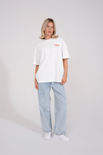 The Social Tee - Cherry Red