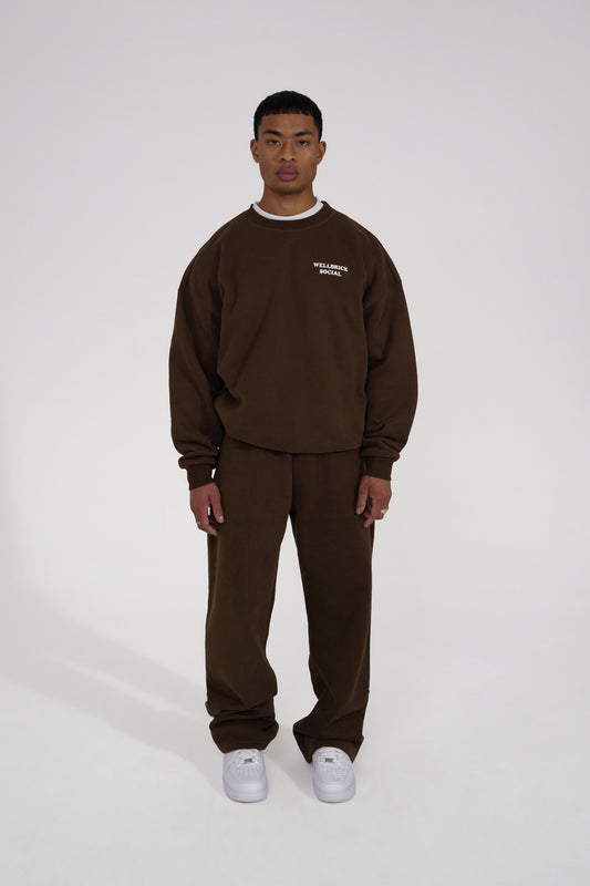 Chocolate Brown Sweatpants