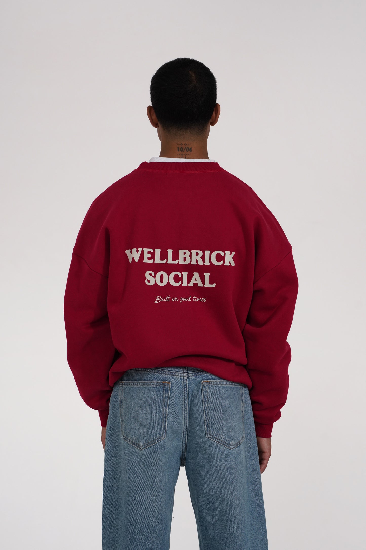 Cherry Red Crewneck