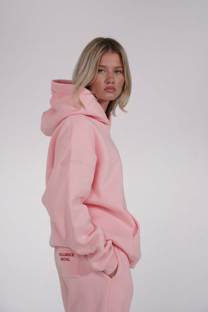 Strawberry Pink Hoodie