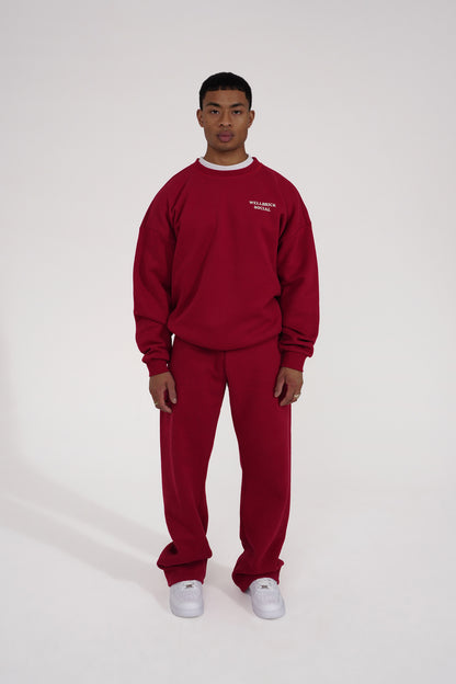 Cherry Red Sweatpants