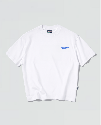 The Social Tee - Cobalt Blue