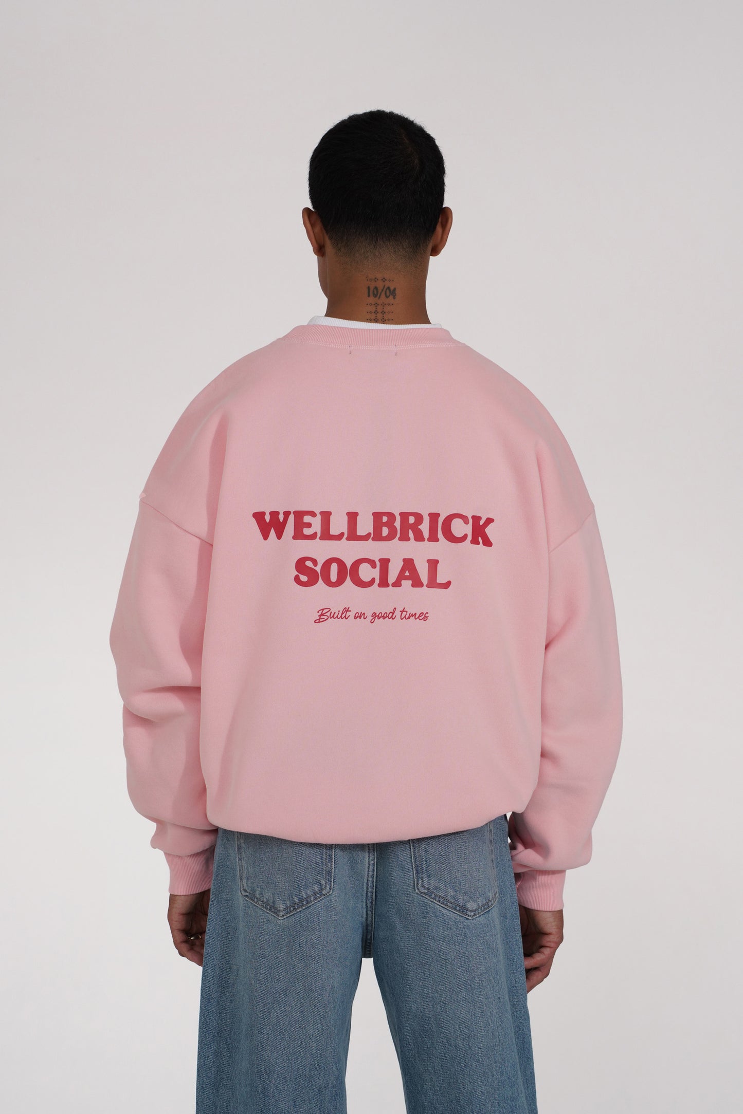 Strawberry Pink Crewneck