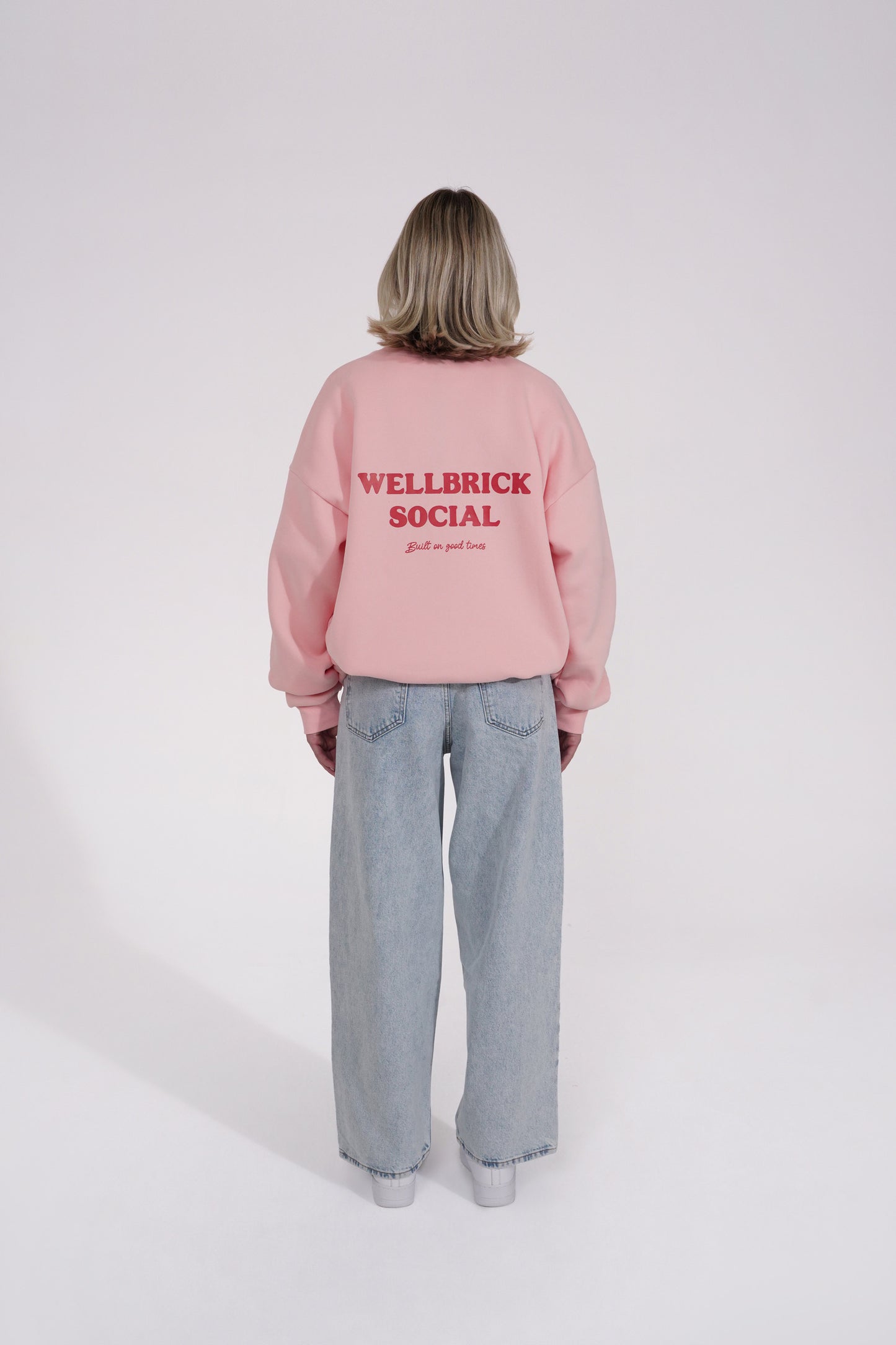 Strawberry Pink Crewneck