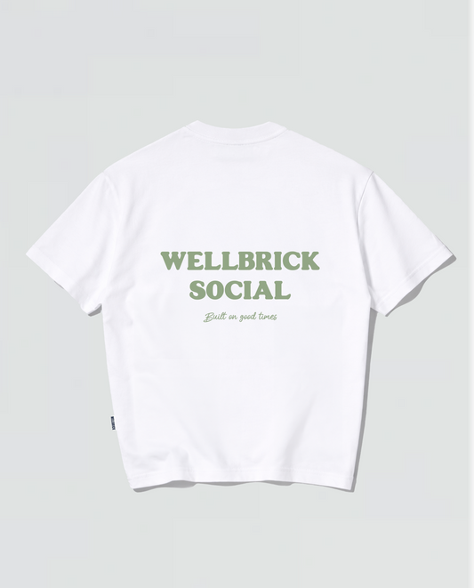 The Social Tee - Matcha Green