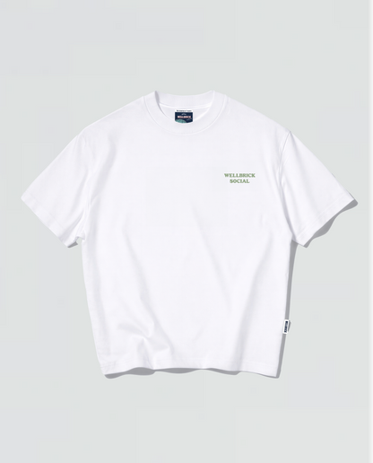 The Social Tee - Matcha Green