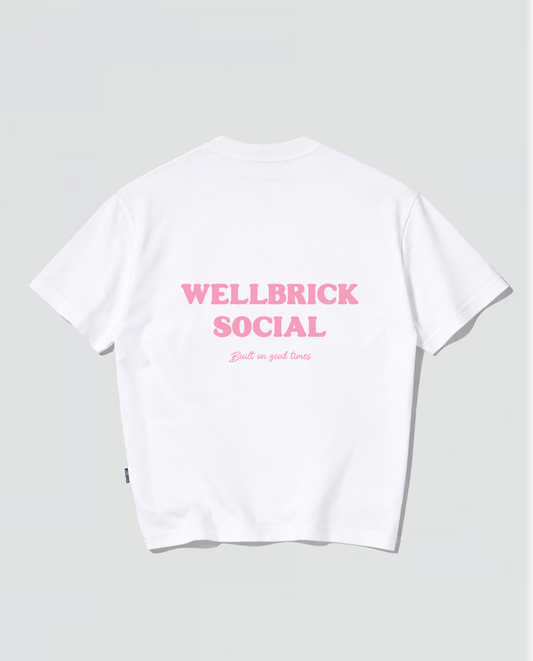 The Social Tee - Strawberry Pink