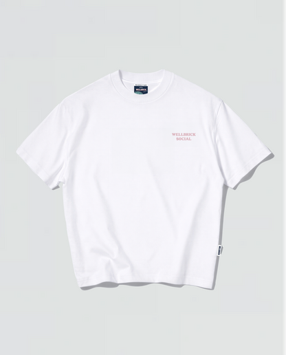 The Social Tee - Strawberry Pink