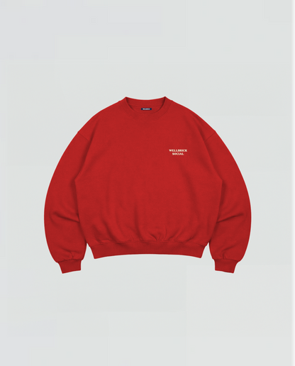 Cherry Red Crewneck