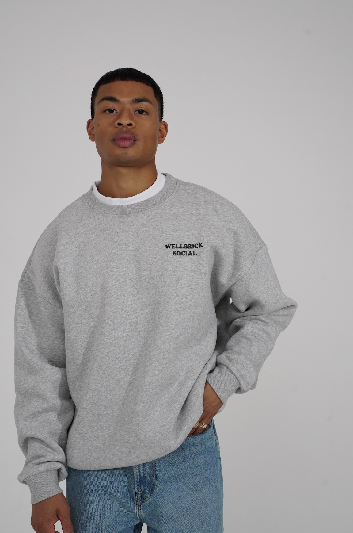 Ash Grey Crewneck