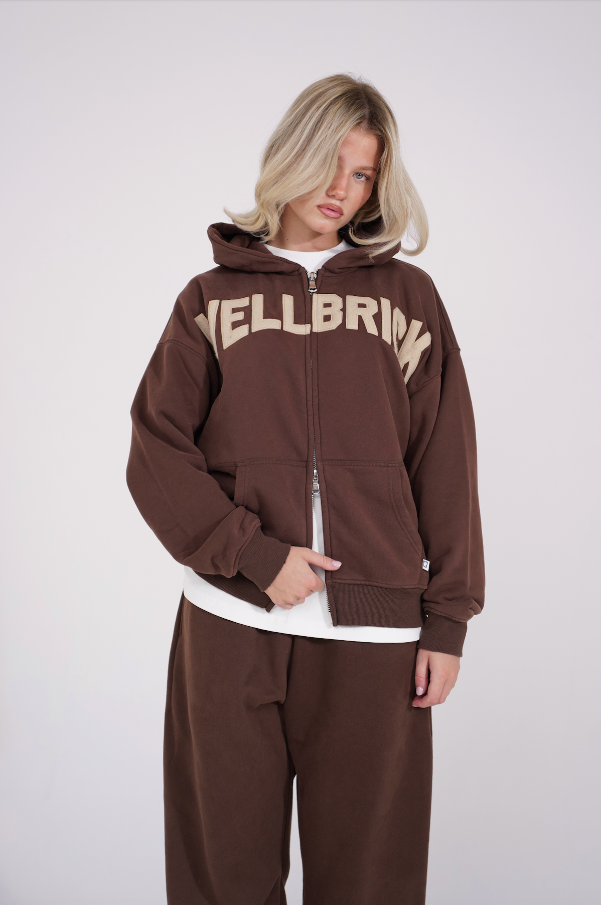 Varsity Brown Sweatpants