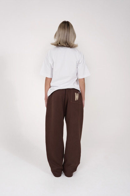 Varsity Brown Sweatpants