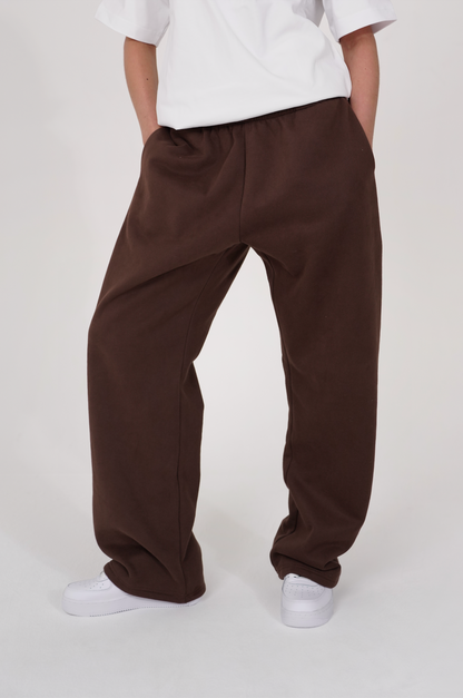 Varsity Brown Sweatpants