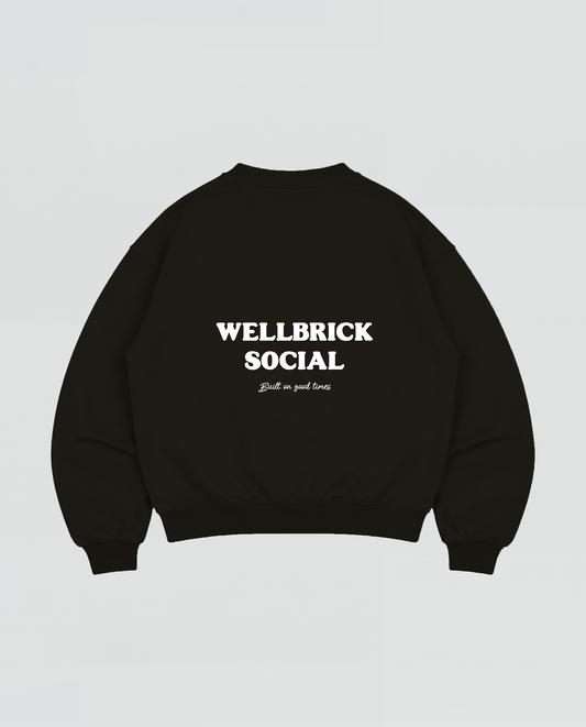 Jet Black Crewneck