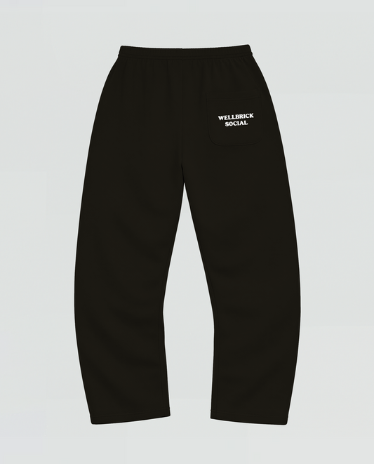 Jet Black Sweatpants