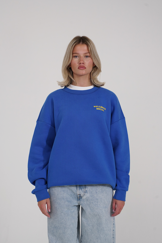 Cobalt Blue Crewneck