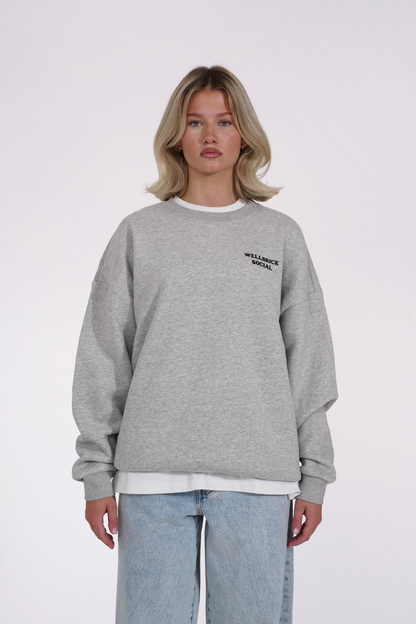 Ash Grey Crewneck