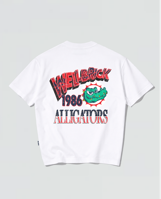 Wellbrick Alligator Mascot Tee