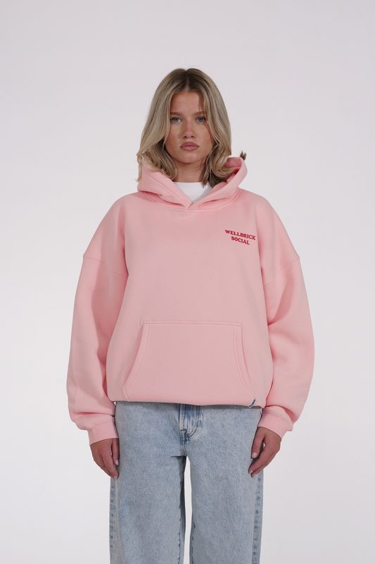 Strawberry Pink Hoodie