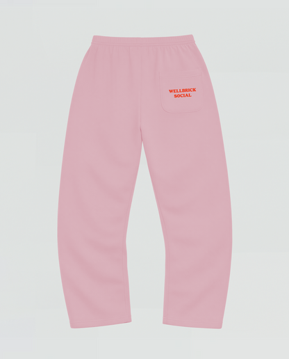 Strawberry Pink Sweatpants