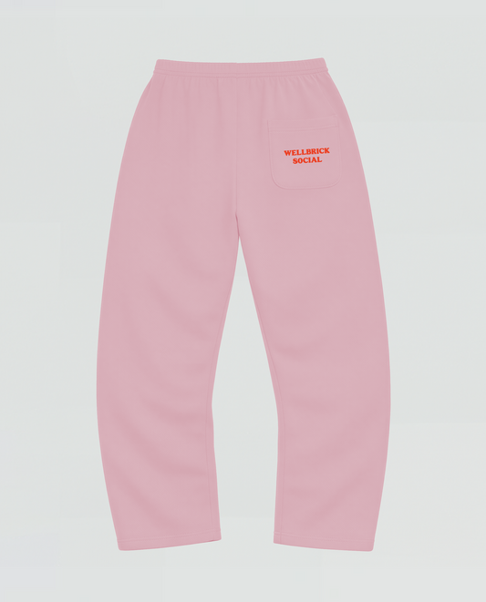 Strawberry Pink Sweatpants