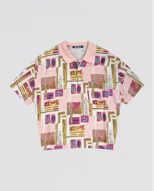 Relaxed Polo - Bubblegum Pink