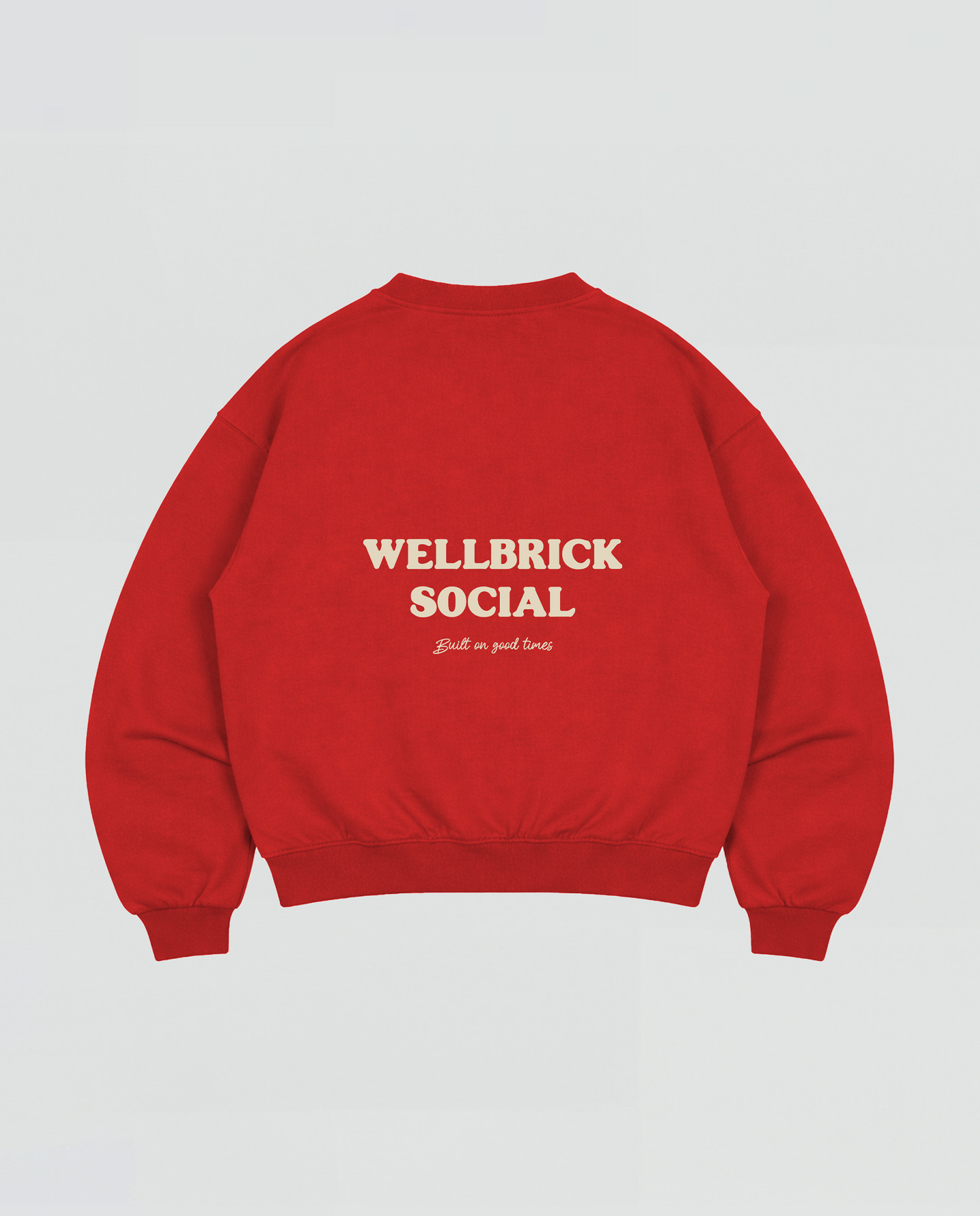 Cherry Red Crewneck