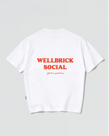 The Social Tee - Cherry Red