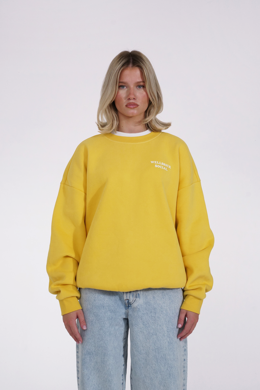 Butter Yellow Crewneck