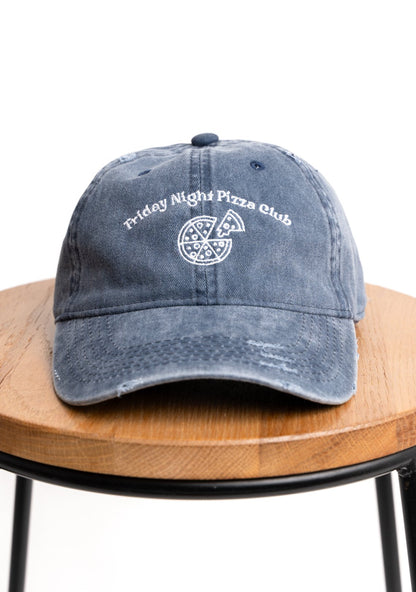 Distressed Hat - Friday Night Pizza Club - WELLBRICK